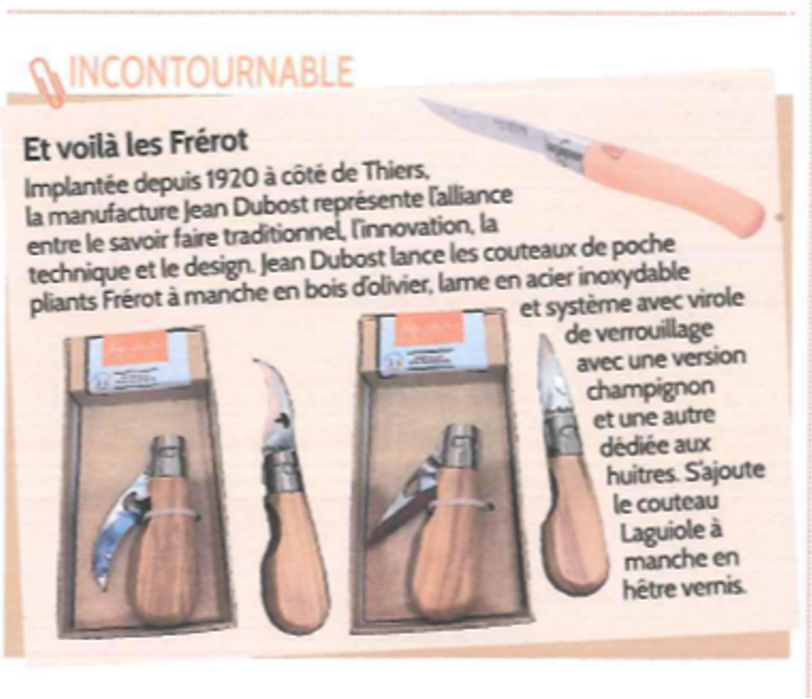 Couteaux de poche Jean Dubost Frérot